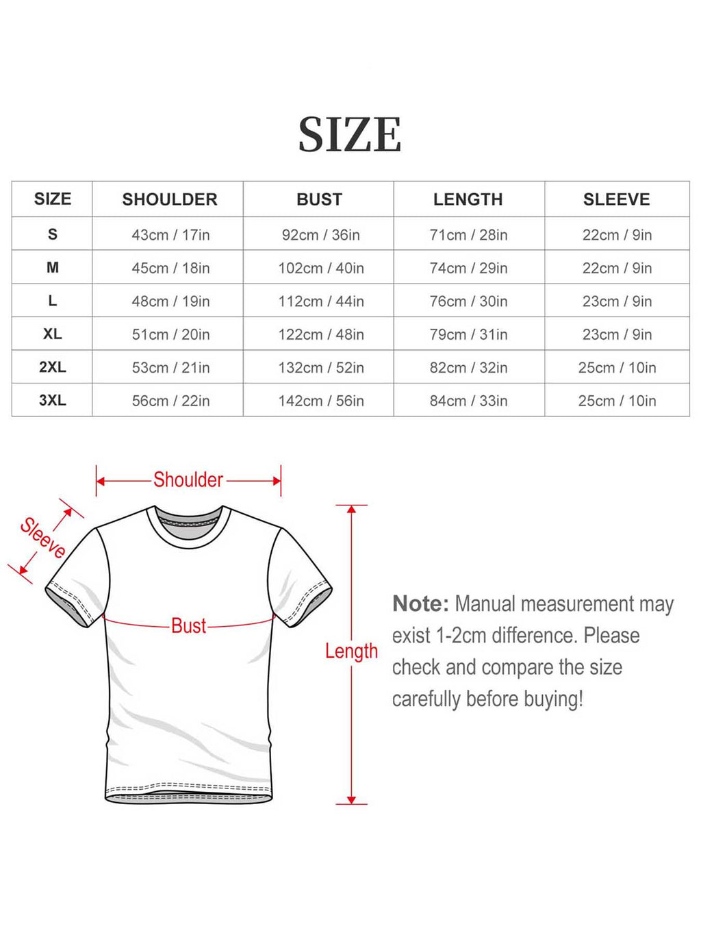 Custom T-Shirt – Front & Back Print