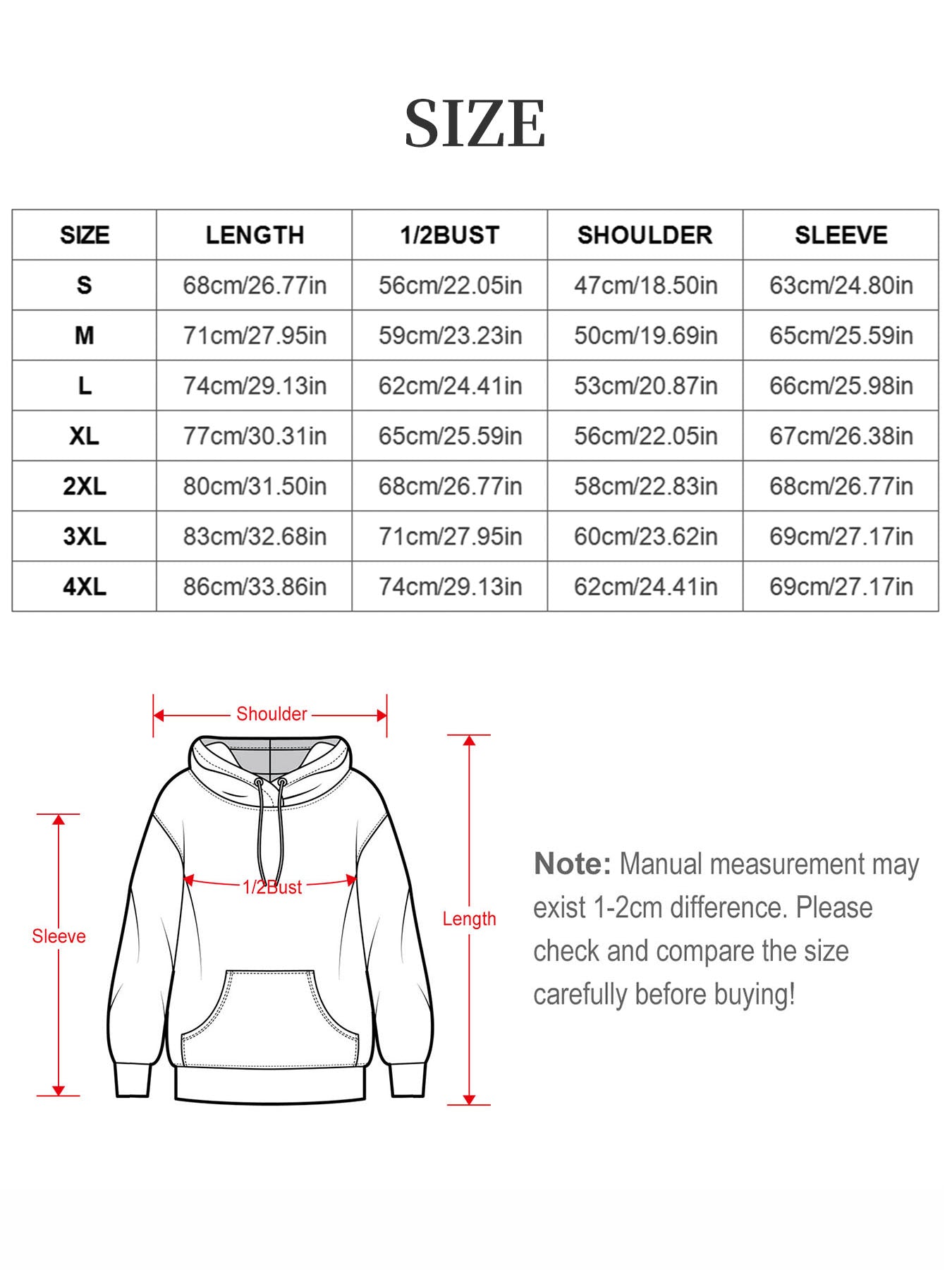 Custom Hoodie – Front Print